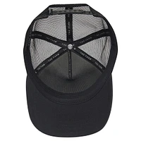 Casquette réglable Tuxie Trucker Goorin Bros blanc/noir pour jeune