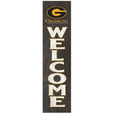 Grambling Tigers 12'' x 48'' Welcome Outdoor Leaner