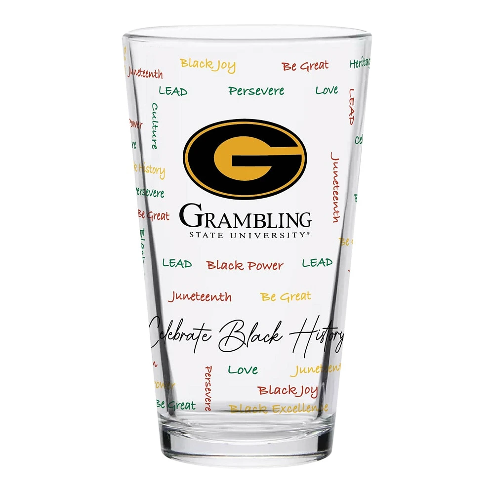 Tigres Grambling 16oz. Verre à pinte