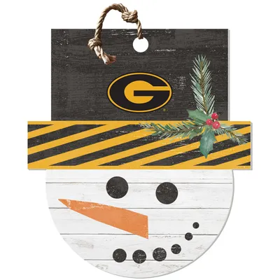 Grambling Tigers 18'' x 20'' Snowman Sign