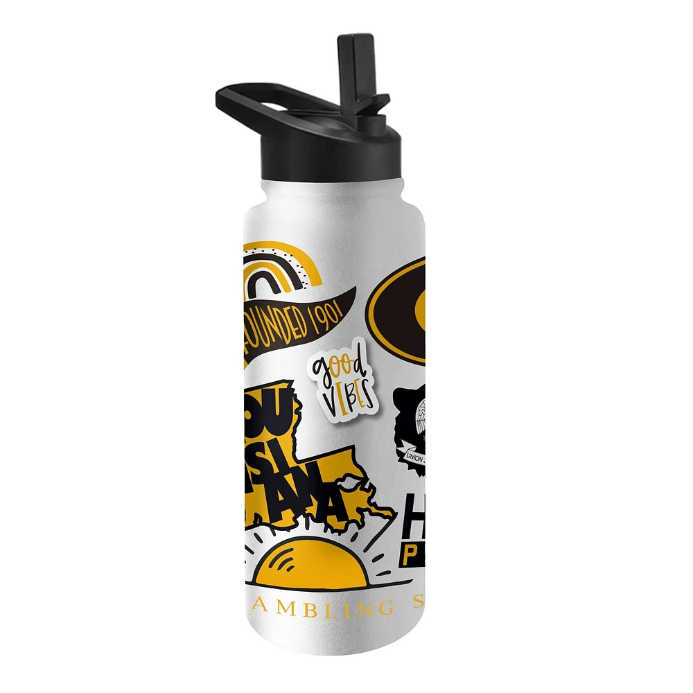 Tigres Grambling 34 oz. Bouteille Quencher native