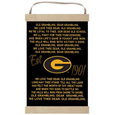 Grambling Tigers Fight Song Banner Sign