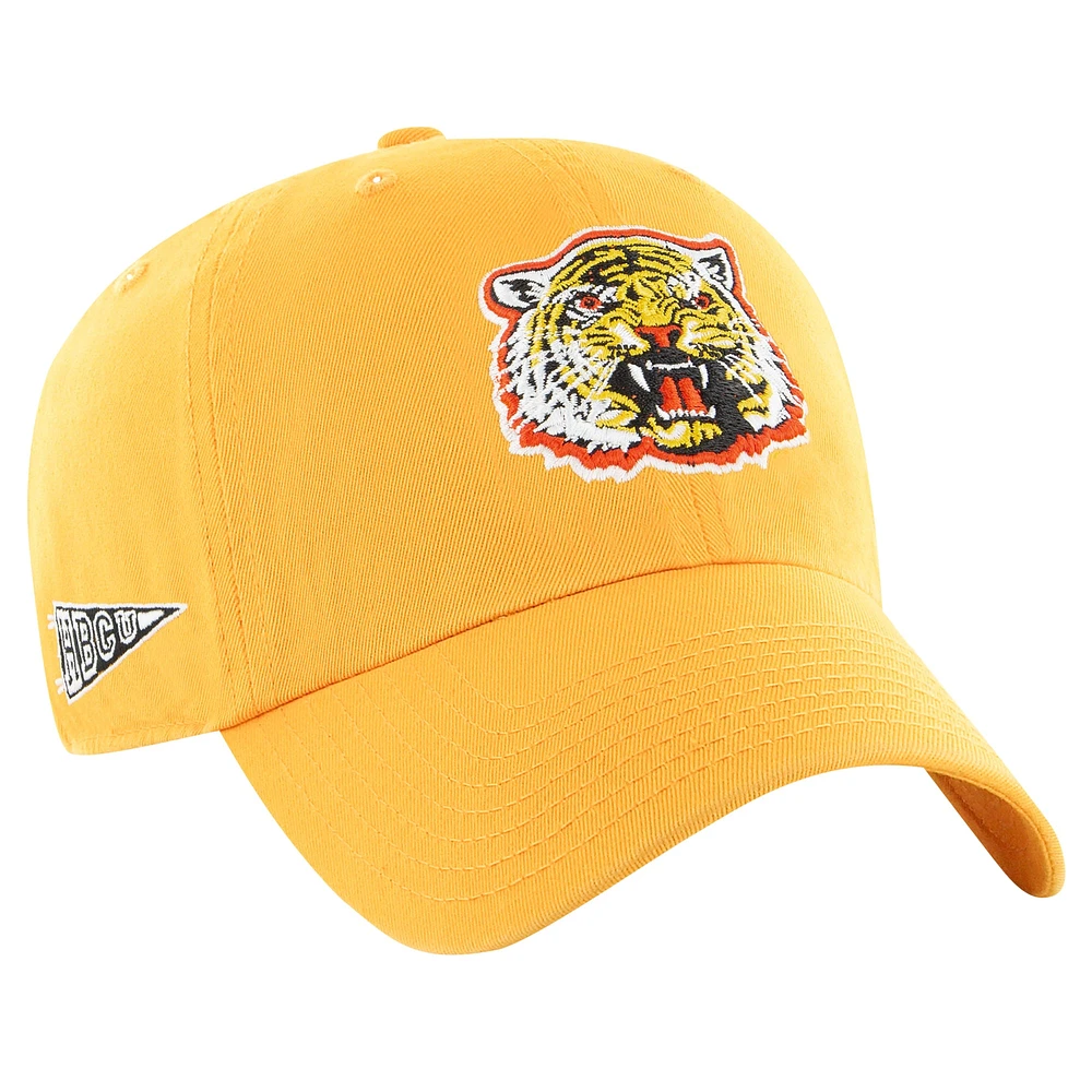 Casquette réglable de nettoyage latéral et arrière '47 Gold Grambling Tigers pour hommes