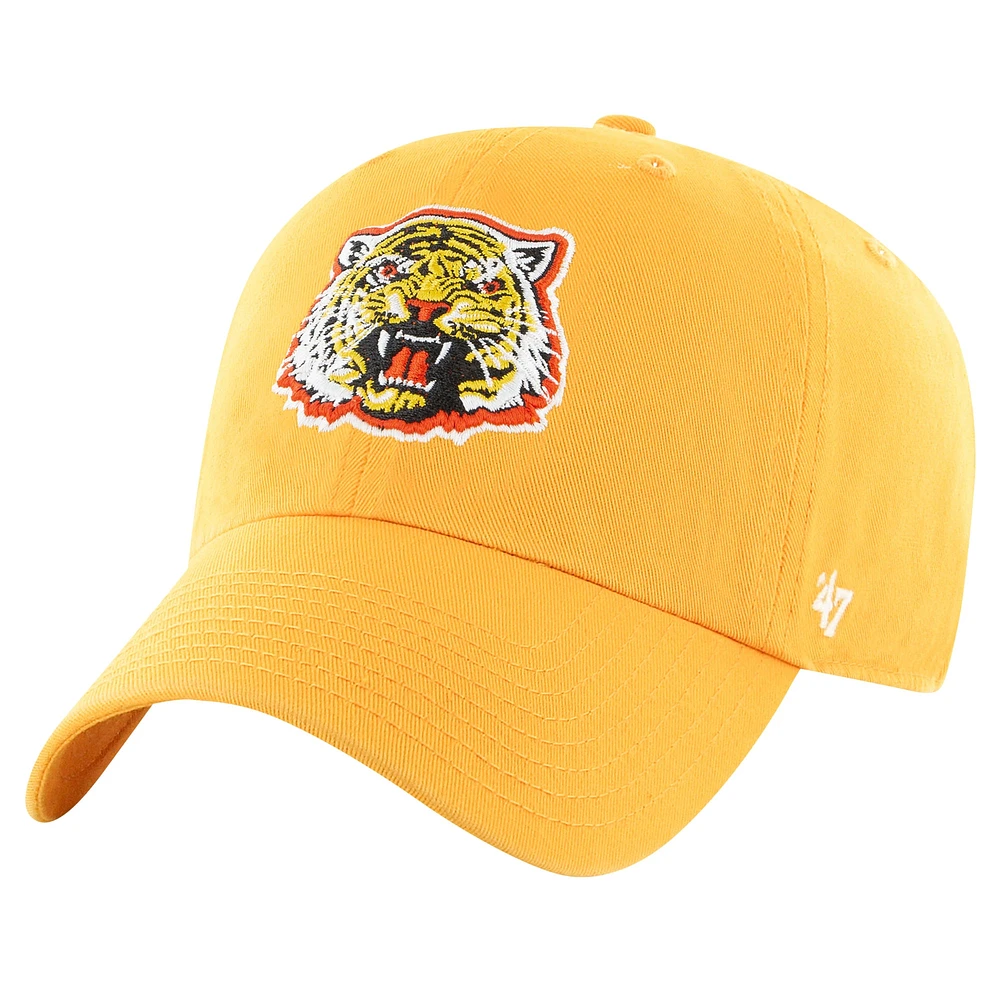 Casquette réglable de nettoyage latéral et arrière '47 Gold Grambling Tigers pour hommes