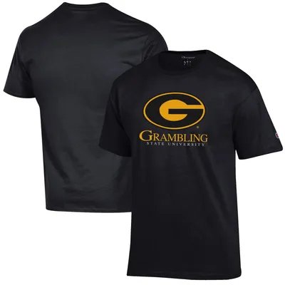 Grambling Tigers Champion Primary Jersey T-Shirt - Black