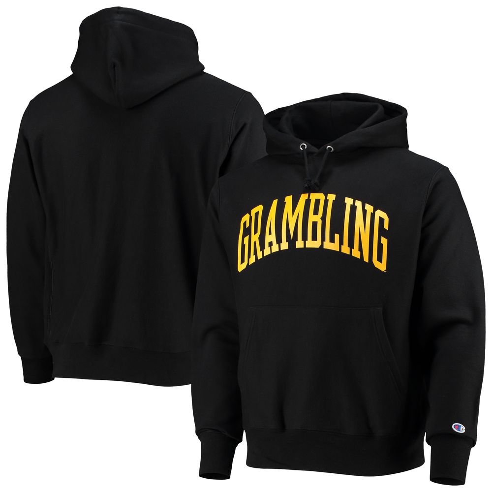 Men's Champion Grambling Tigers Tall Arch Pullover Hoodie