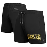 Short Pro Standard noir pour hommes, Grambling Tigers Crest