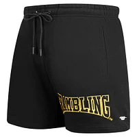 Short Pro Standard noir pour hommes, Grambling Tigers Crest