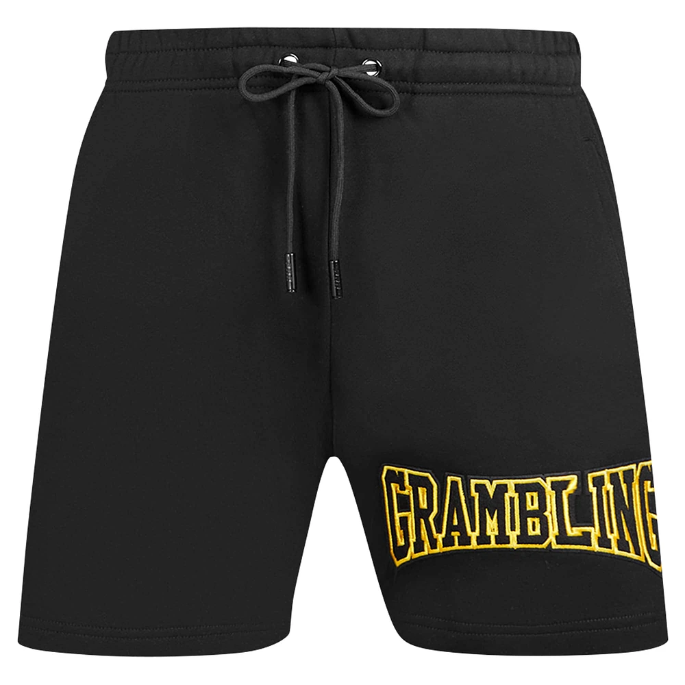 Short Pro Standard noir pour hommes, Grambling Tigers Crest