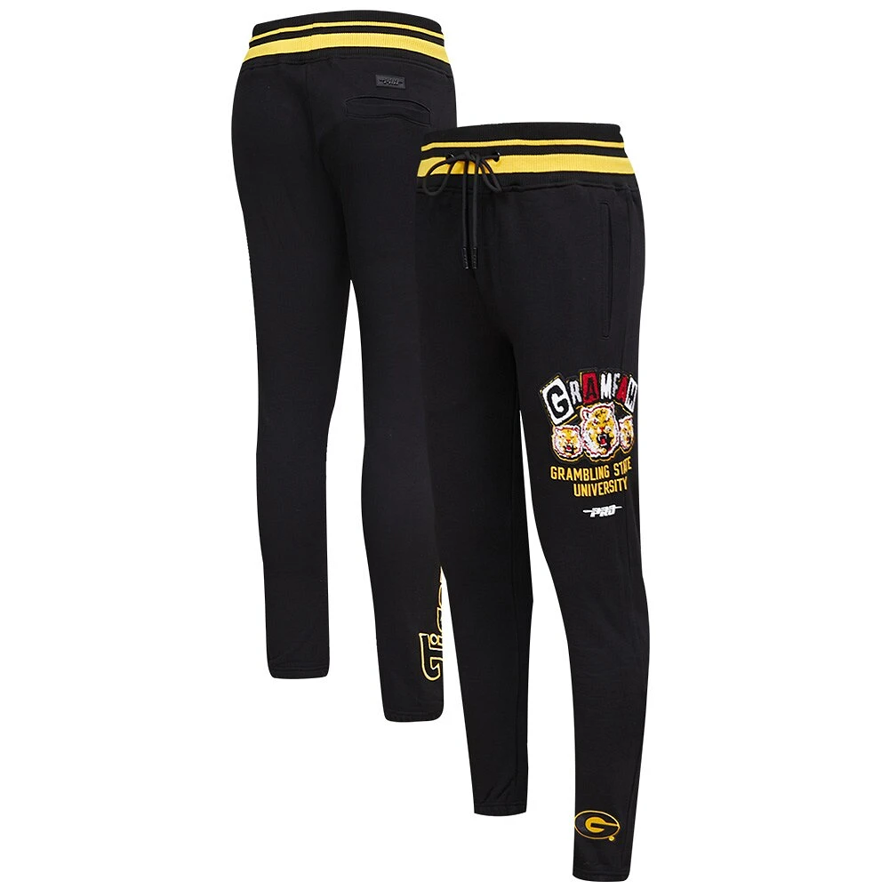 Men's Pro Standard  Black Grambling Tigers Homecoming Fleece Sweatpants