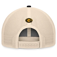 Men's Top of the World Black/Natural Grambling Tigers Bennett Trucker Adjustable Hat