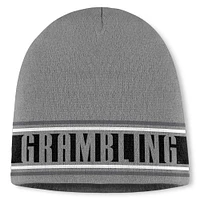 Men's Top of the World Gray Grambling Tigers Jace Knit Beanie