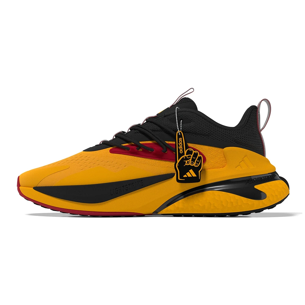 Unisex adidas Gold/Black Grambling Tigers AlphaBoost V2 Shoes