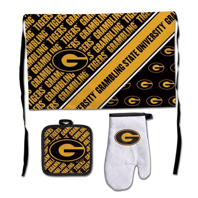 Ensemble de 3 barbecues WinCraft Grambling Tigers