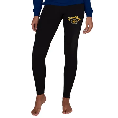Grambling Tigers Concepts Sport Women's Fraction Leggings - Black