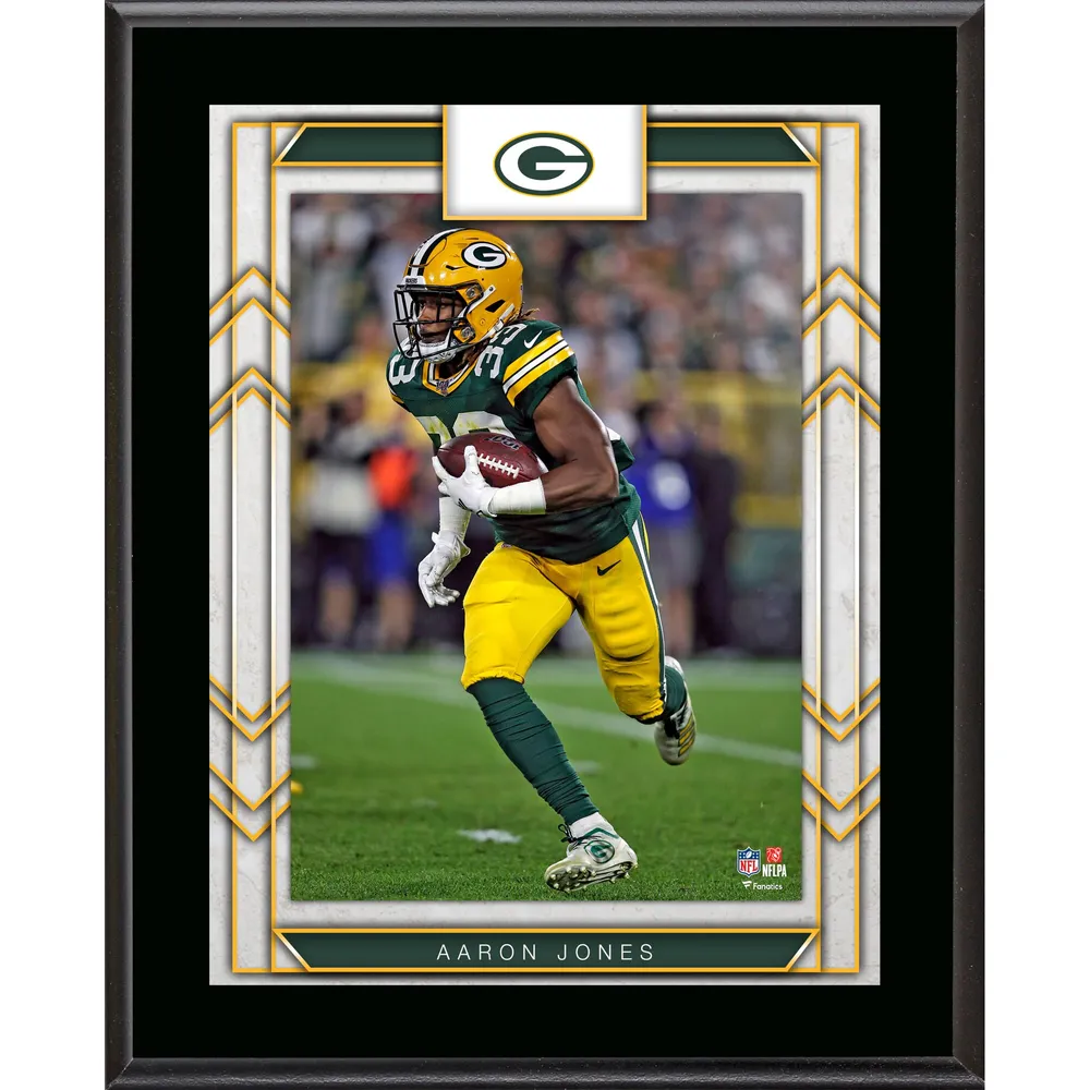 Lids Aaron Jones Green Bay Packers Fanatics Authentic 10.5 x 13