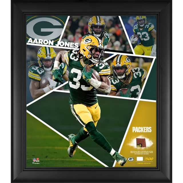 Lids Aaron Rodgers Green Bay Packers Fanatics Authentic Framed 15 x 17  Player Collage with a Piece of Game-Used Football