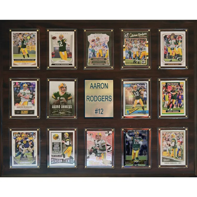 Lids Aaron Rodgers Green Bay Packers Fanatics Authentic Framed Autographed  16 x 20 Snow Photograph