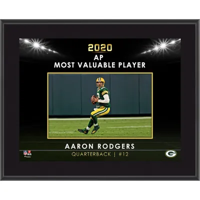 Aaron Jones Green Bay Packers 10.5 x 13 Jersey Number Sublimated Player Plaque