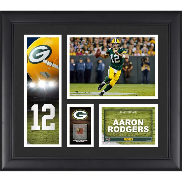 Aaron Rodgers Green Bay Packers Fanatics Authentic 12'' x 15