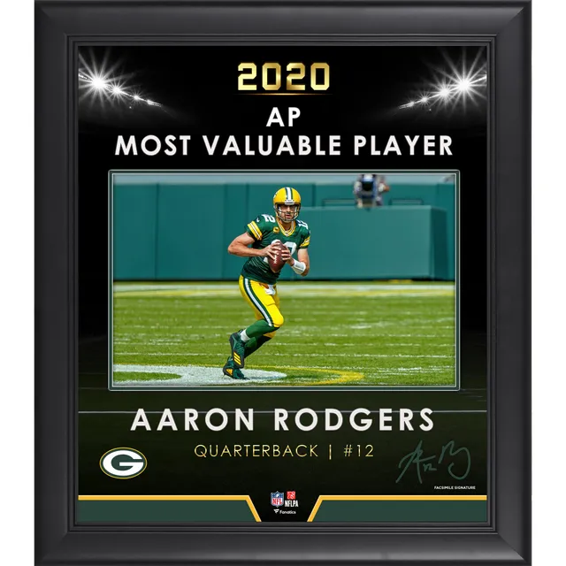 Lids Aaron Rodgers Green Bay Packers Fanatics Authentic 2021 NFL