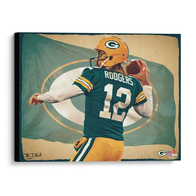 Unsigned Green Bay Packers Aaron Jones AJ Dillon Fanatics