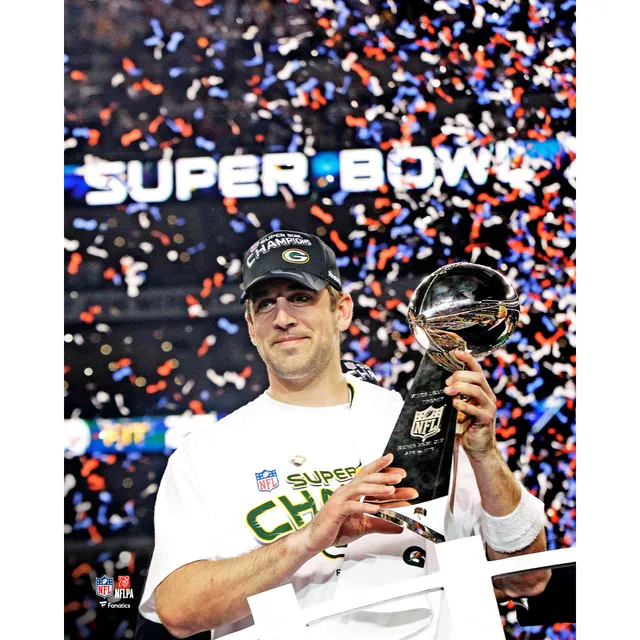 Lids Aaron Rodgers Green Bay Packers Fanatics Authentic 12'' x 15'' Super  Bowl XLV Plaque with Replica Ticket