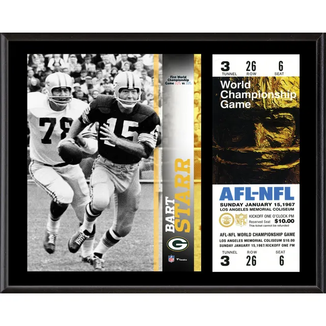 Lids Terry Bradshaw Pittsburgh Steelers Fanatics Authentic 12'' x 15''  Super Bowl XIII Plaque with Replica Ticket