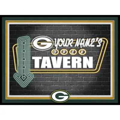 Green Bay Packers NFLxFIT 24'' x 16'' Modern Framed Wall Art