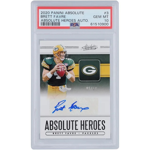 Lids Brett Favre Green Bay Packers Fanatics Authentic