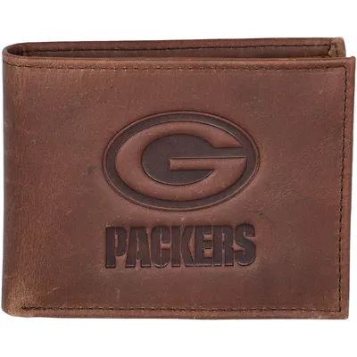 Evergreen Enterprises Men's Black Green Bay Packers Hybrid Bi-Fold