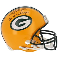 Charles Woodson Green Bay Packers Autographed Riddell Authentic Helmet with "SB XLV Champs" Inscription