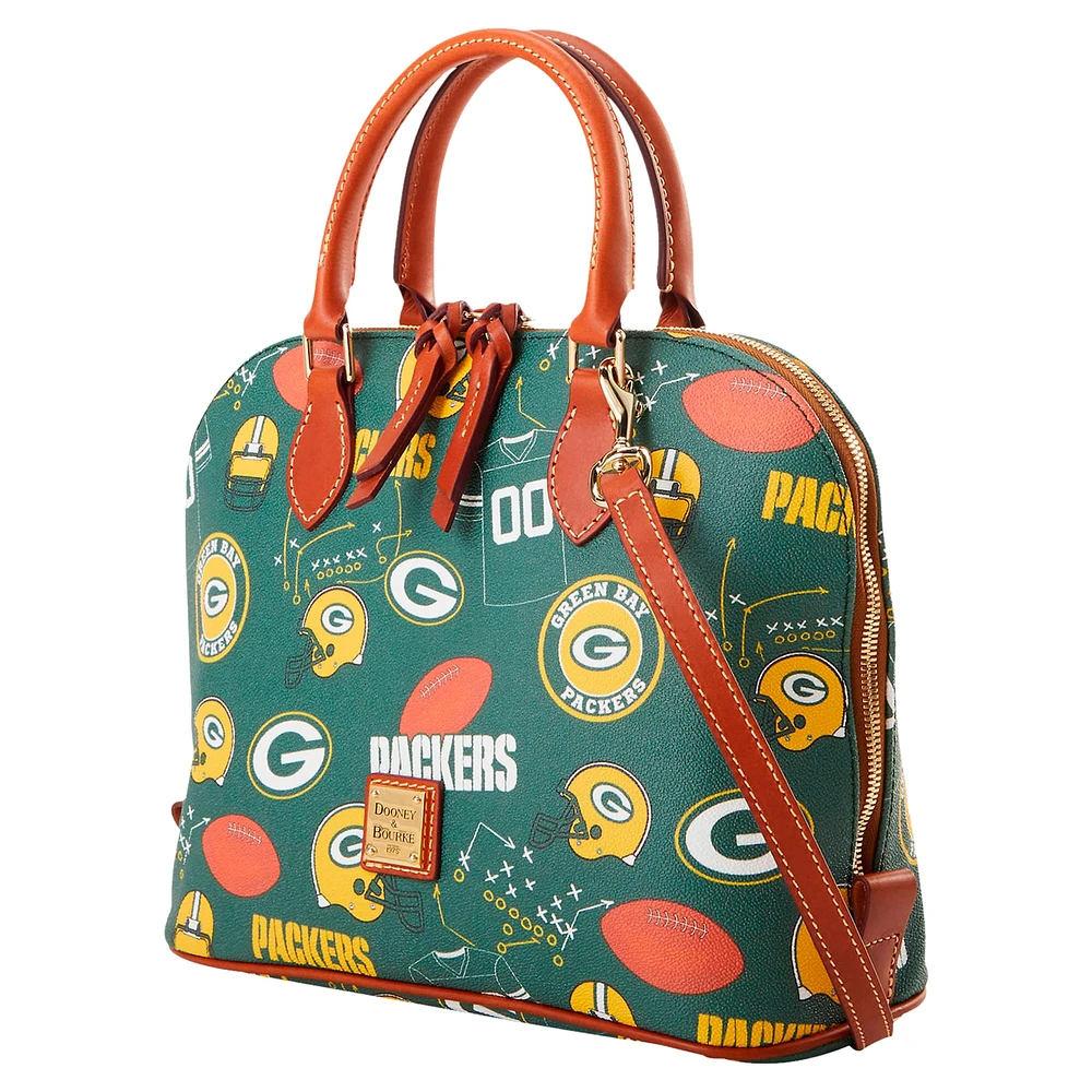 Dooney & Bourke Green Bay Packers Game Day Zip Zip Satchel