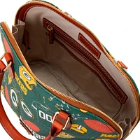 Dooney & Bourke Green Bay Packers Game Day Zip Zip Satchel