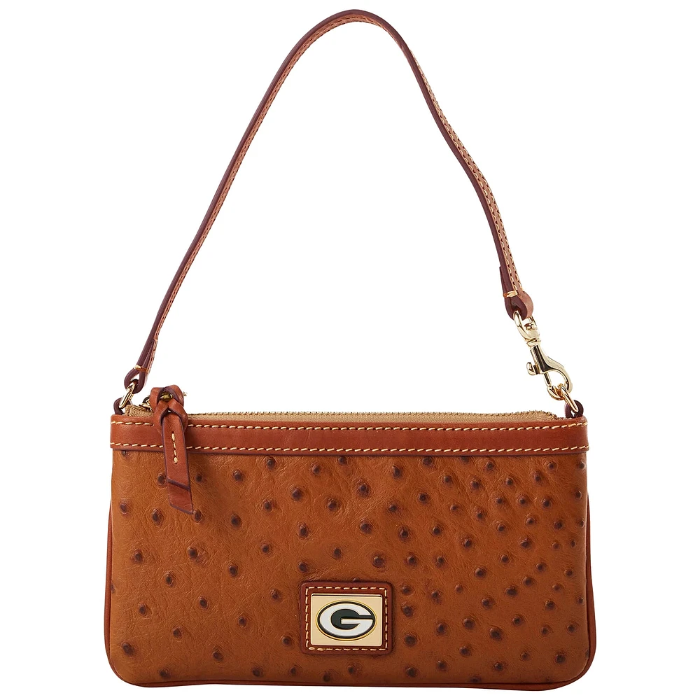 Dooney & Bourke Green Bay Packers Large Slim Wristlet