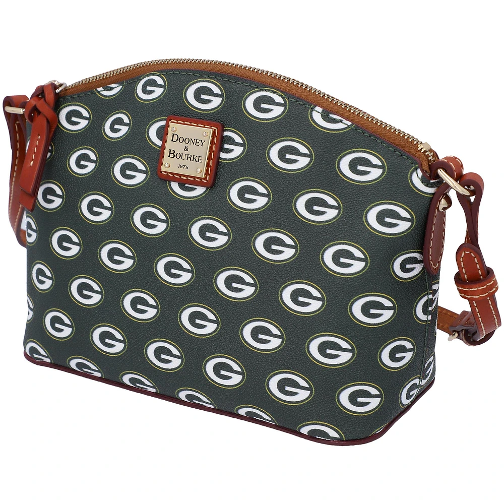 Dooney & Bourke Green Bay Packers Signature Suki Crossbody avec poignet moyen