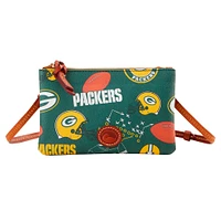 Dooney & Bourke Green Bay Packers Top Zip Crossbody Purse