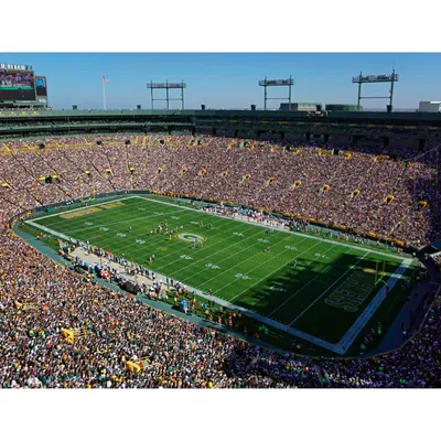 Green Bay Packers Lambeau Field 25.5 x 19.5 Stadium Views Wall Art