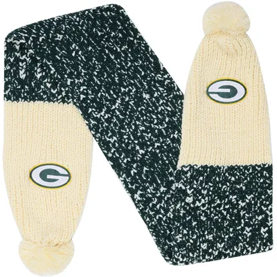 Green Bay Packers FOCO Confetti Scarf with Pom