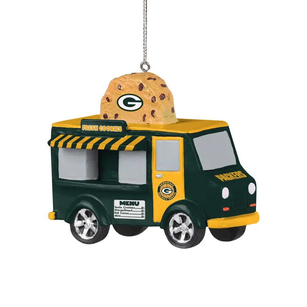 FOCO Green Bay Packers Glass Ball Ornament