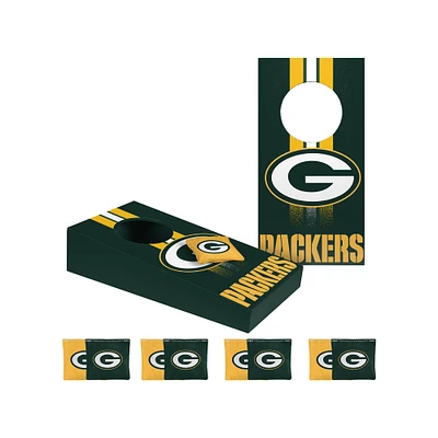 Green Bay Packers FOCO Tabletop Cornhole Set