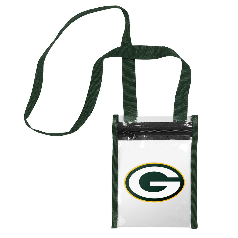 FOCO Green Bay Packers To Go Clear - Crossbody Tote Bag