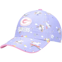 Casquette ajustable Clean Up Unicorn Green Bay Packers pour fille préscolaire '47