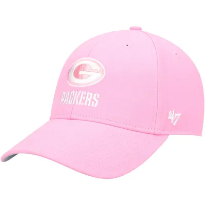 Green Bay Packers '47 Girls Youth Rose MVP Adjustable Hat - Pink