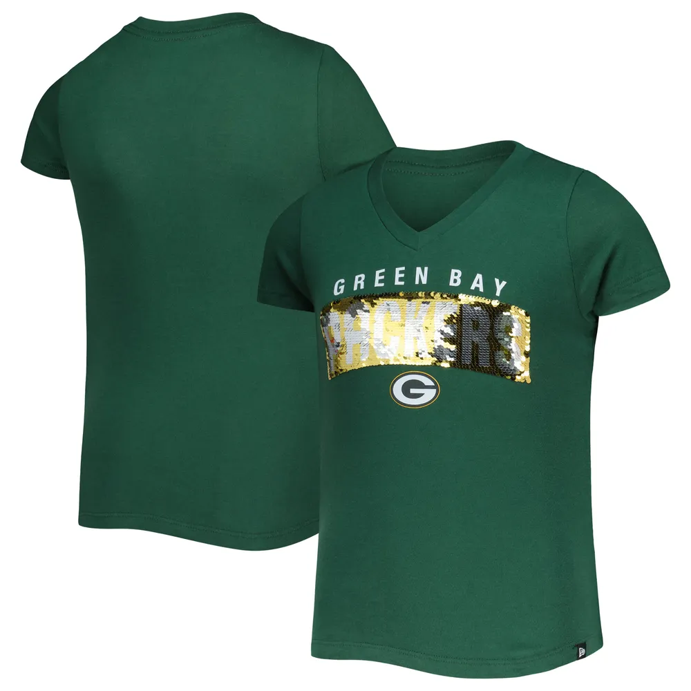 Green Bay Packers Number 00 Jersey - Girls XL (14-16)/Womens Small - Pink