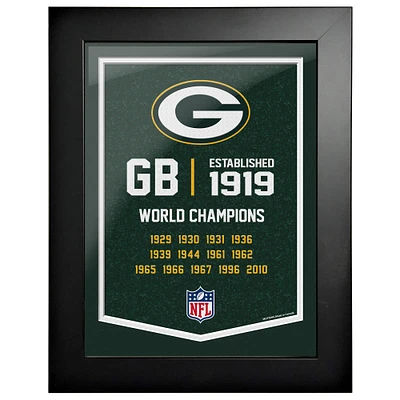Green Bay Packers - Art encadré Empire 12 `` x 16 ''