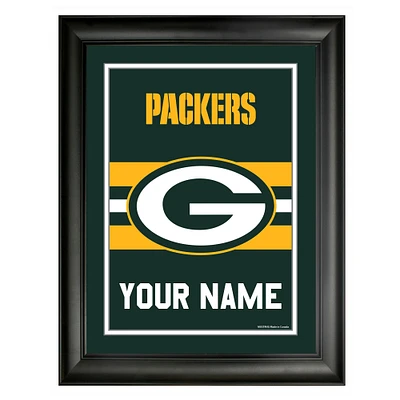 Green Bay Packers 12'' x 16'' Personalized Team Frame