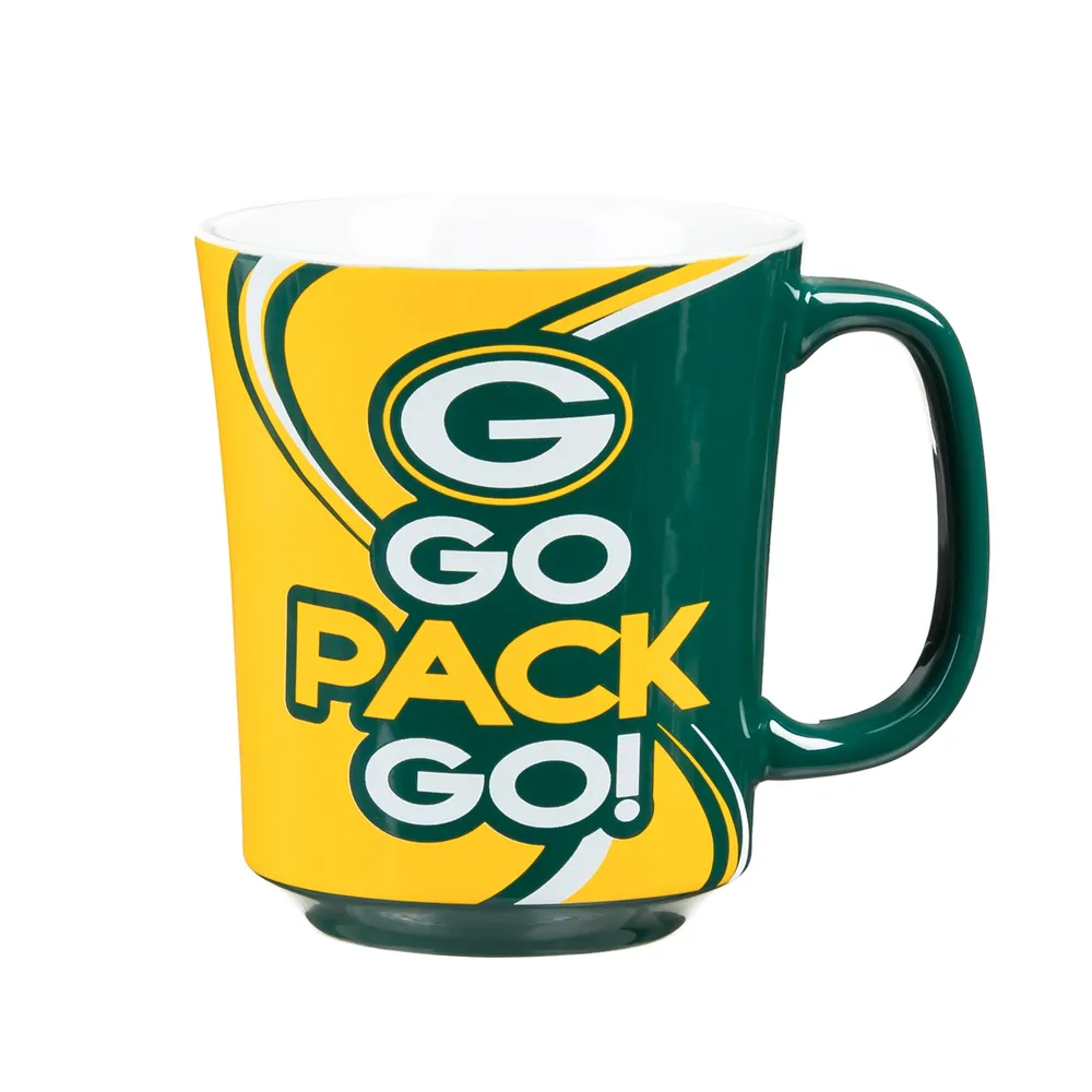 Lids Green Bay Packers 14oz. Ceramic Mug with Matching Box