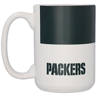 Packers de Green Bay 15 oz. Tasse à blocs de couleurs