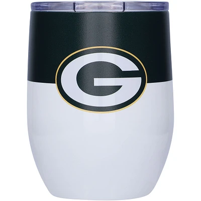 Packers de Green Bay 16 oz. Gobelet incurvé en acier inoxydable Colorblock